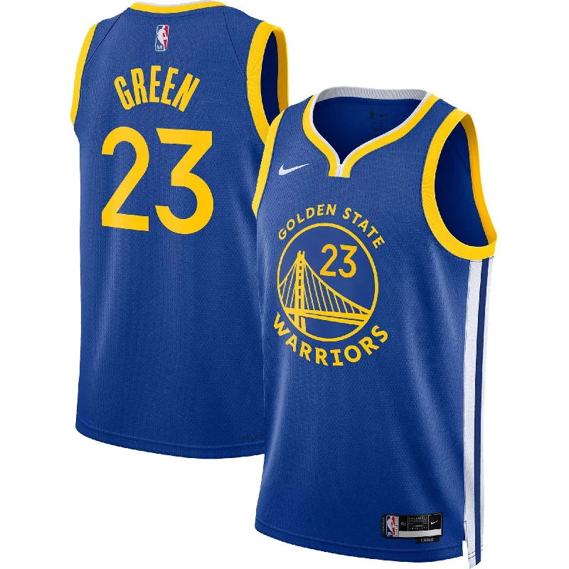 Basketball Jersey For Youth Basketball Teams-Draymond Green Golden State Warriors Unisex Swingman Basketball Jersey - Icon Edition - Royal