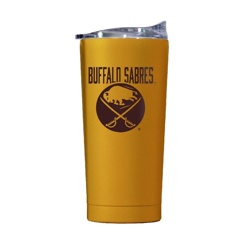 Team Mug For School Spirit Apparel-Buffalo Sabres 20oz Huddle Powder Coat Tumbler