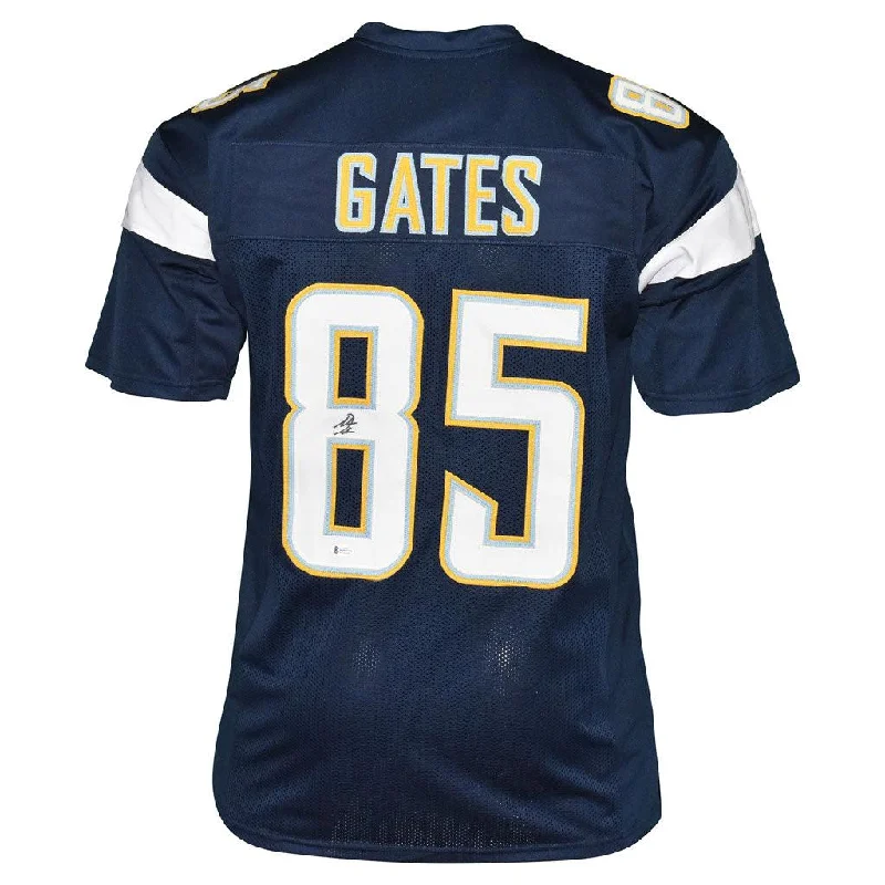 Rugby Jersey For Rugby Rugby Union Players-Antonio Gates Signed San Diego Navy Football Jersey (Beckett)