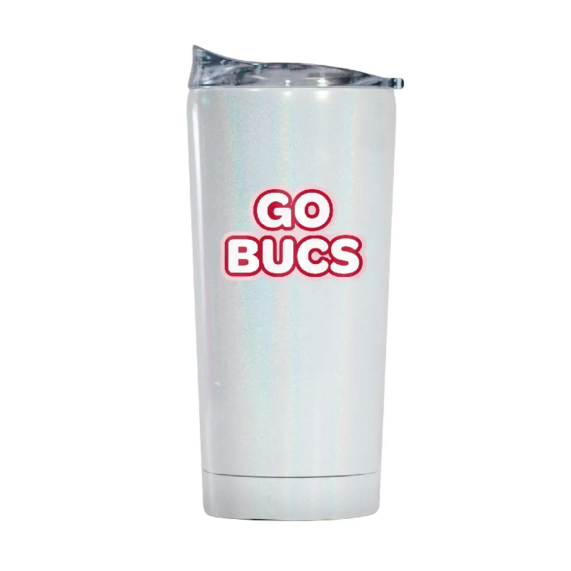 Team Mug For Alumni Gifts-Tampa Bay Buccaneers 20oz Bubble Iridescent Tumbler