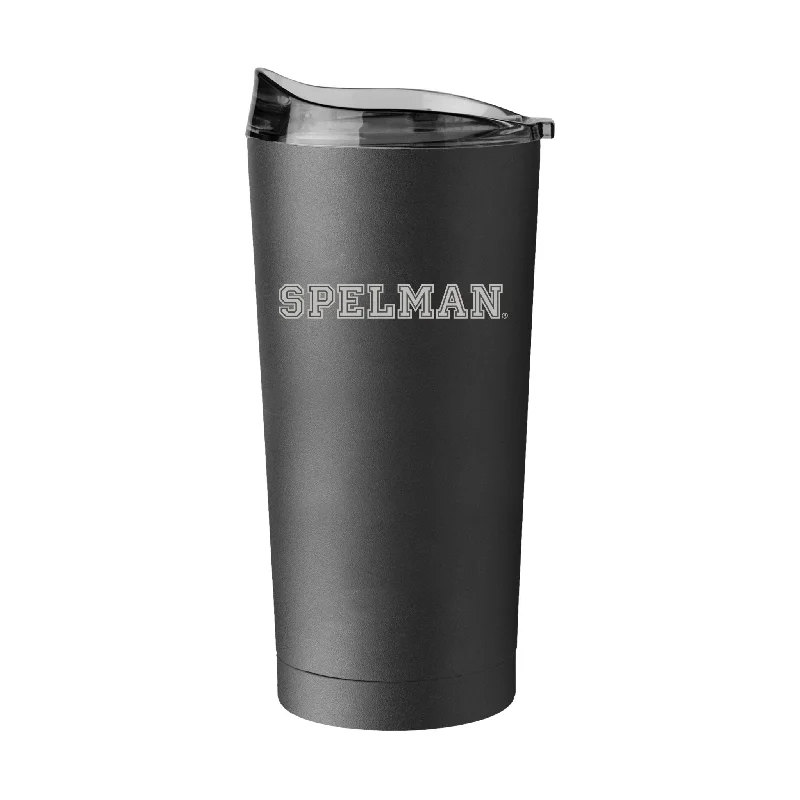 Custom Team Mug With Names-Spelman College GunMetal 20oz Black Powder Coat Tumbler