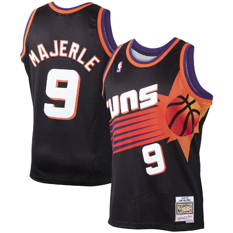 Basketball Jersey For Family Customization-Dan Majerle Phoenix Suns 1994/95 Hardwood Classics Swingman Basketball Jersey - Black