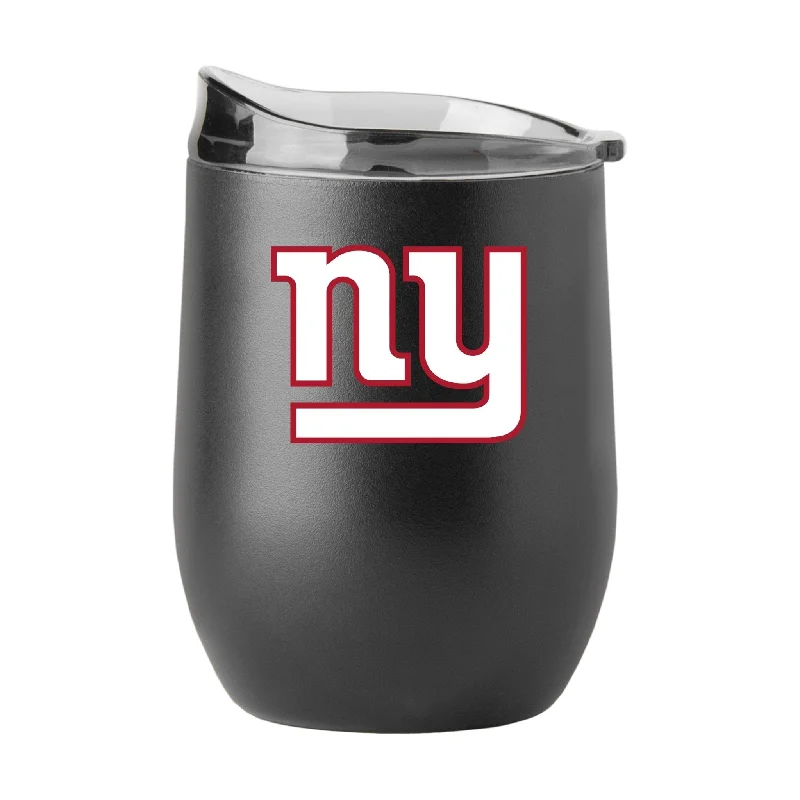 Team Mug For Custom Player Branding-New York Giants 16oz Swagger Powder Coat Curved Bev