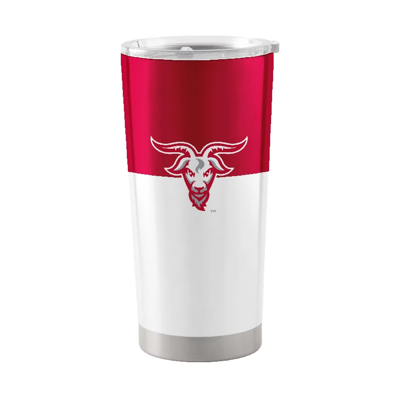 Personalized Team Mug With Special Fonts-Worcester Polytech 20oz Colorblock Stainless Tumbler