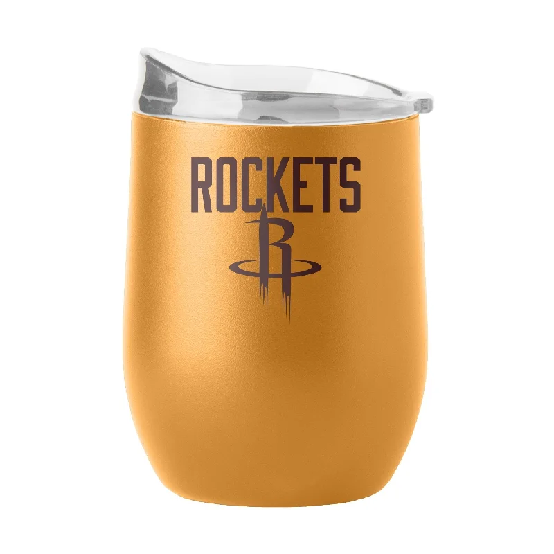 Team Mug For Special Team Projects-Houston Rockets 16oz Huddle Powder Coat Curved Beverage