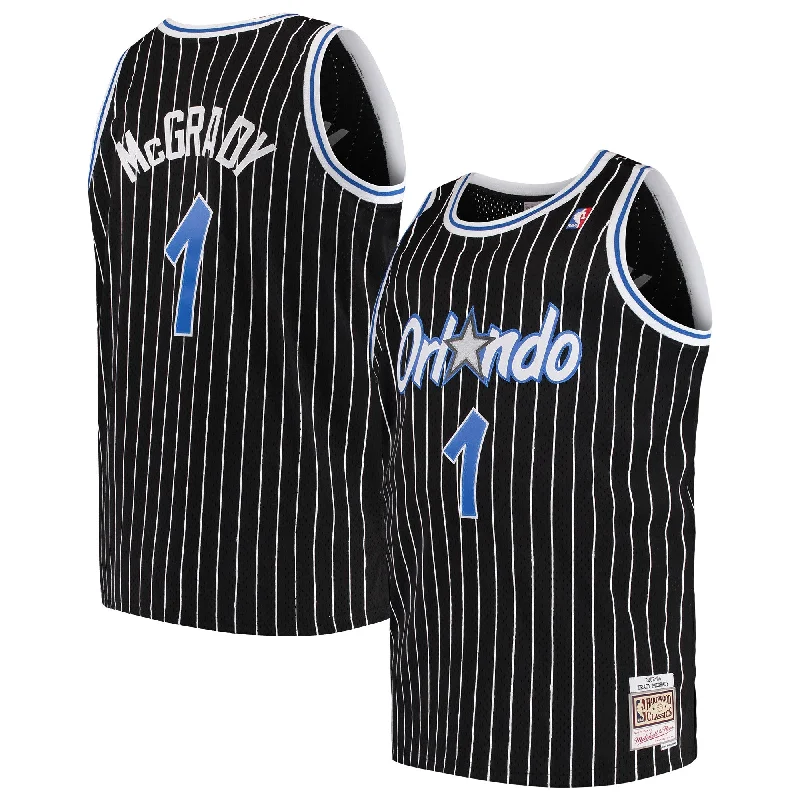 Basketball Jersey For Event-Specific Orders-Tracy Mcgrady Orlando Magic 2003/04 Big & Tall Hardwood Classics Swingman Basketball Jersey - Black