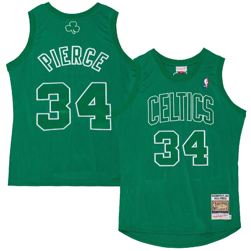 Custom Basketball Jersey For Promotional Gifts-Paul Pierce Boston Celtics 2012 Player Basketball Jersey - Kelly Green