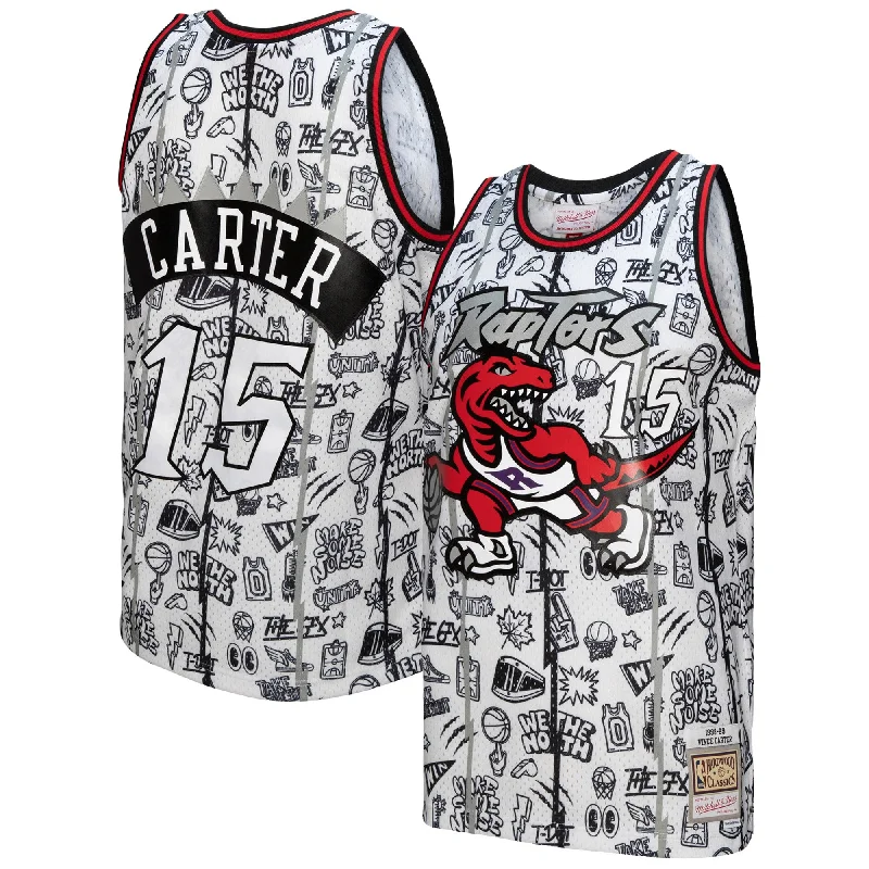 Custom Basketball Jersey For Group Customization-Vince Carter Toronto Raptors 1998/99 Swingman Basketball Jersey - White