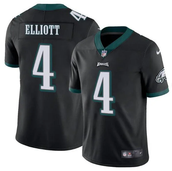 Football Jersey With Custom Collar-Men's Philadelphia Eagles #4 Jake Elliott Black Vapor Untouchable Limited Football Stitched Jersey