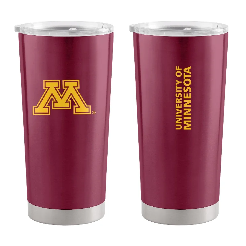 Team Mug For Event Sponsorship-Minnesota 20oz Gameday Stainless Steel Tumbler