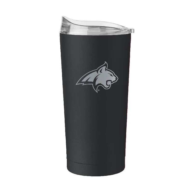 Custom Team Mug With Pictures-Montana State 20oz Flipside Powder Coat Tumbler