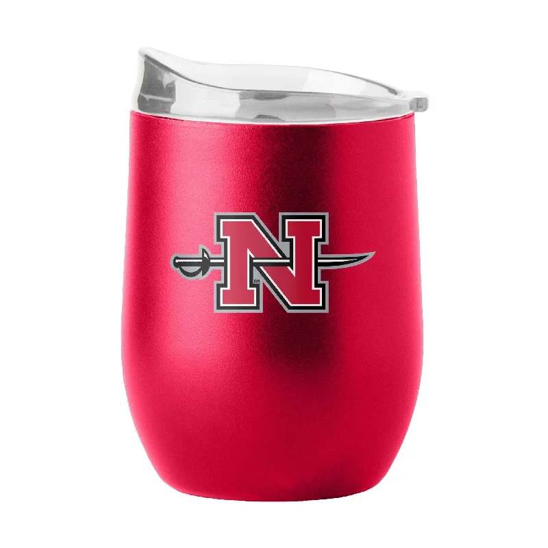 Team Mug For Special Team Events-Nicholls State 16oz Flipside Powder Coat Curved Bev