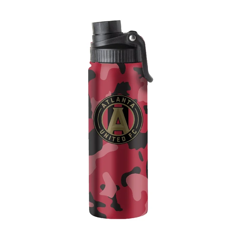 Personalized Team Mug For Retirement Gifts-Atlanta United 21oz Camo Twist Top Water Bottle