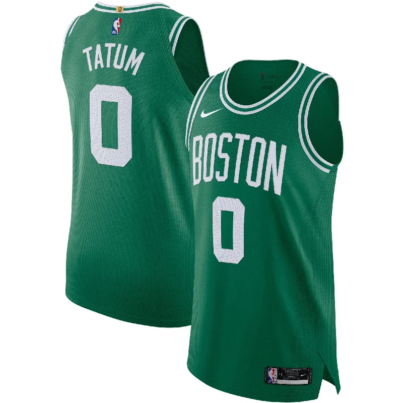 Basketball Jersey With Special Graphics-Jayson Tatum Boston Celtics Basketball Jersey - Icon Edition - Kelly Green