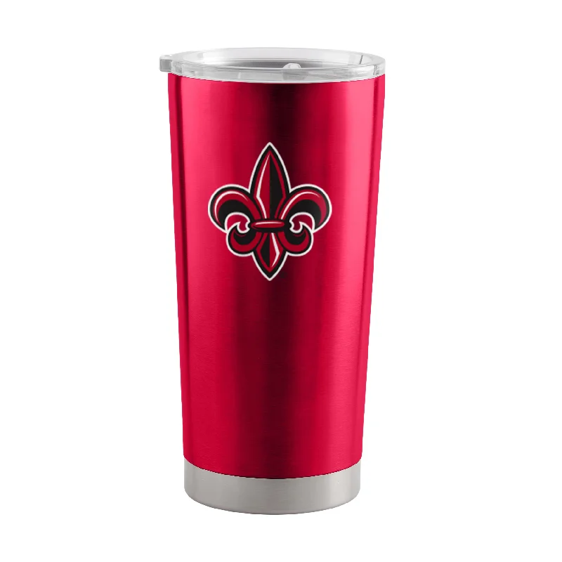 Personalized Team Mug For Large Teams-Louisiana - Lafayette 20oz Gameday Stainless Steel Tumbler