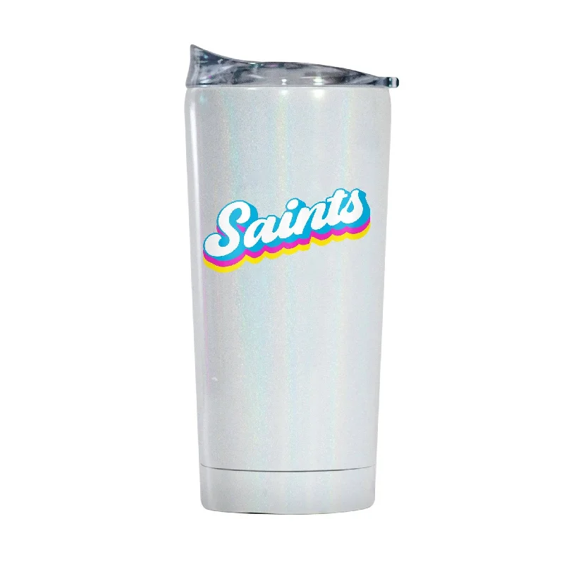 Team Mug For Custom Text Printing-New Orleans Saints 20oz Shadow Iridescent Tumbler