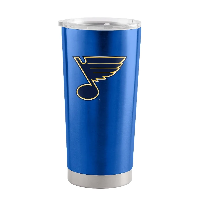 Custom Team Mug For Club Teams-St Louis Blues 20oz Gameday Stainless Steel Tumbler