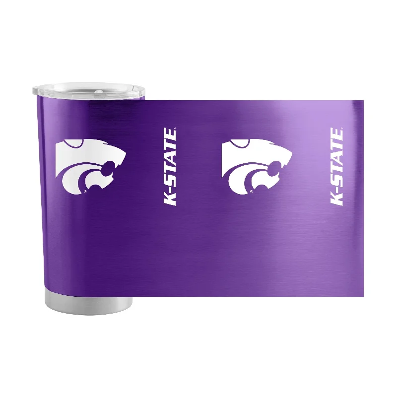 Custom Team Mug With Special Colors-Kansas State 20oz Gameday Stainless Steel Tumbler