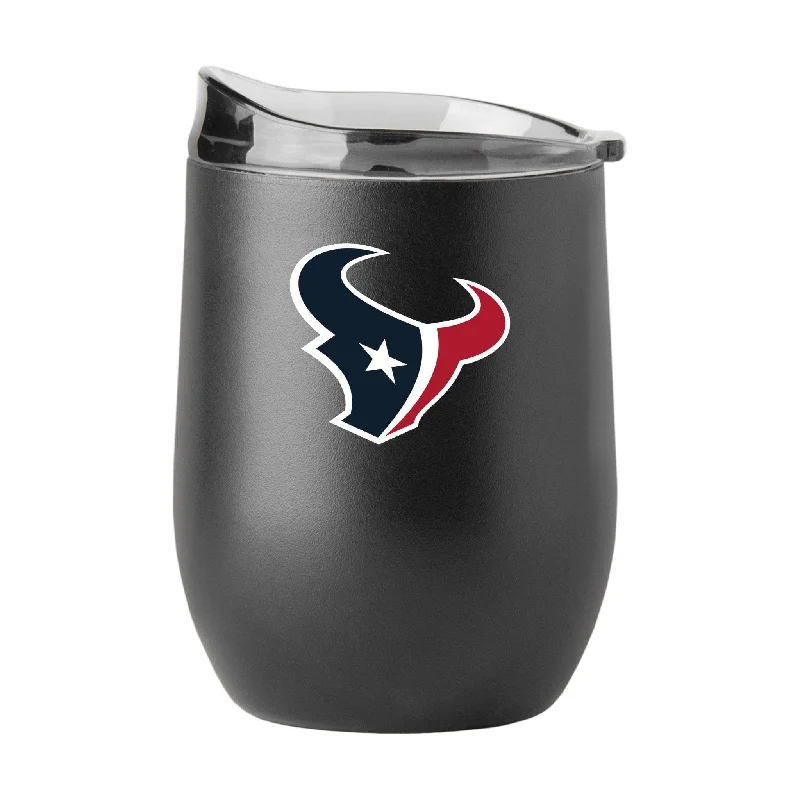 Team Mug With Team Colors-Houston Texans 16oz Swagger Powder Coat Curved Bev