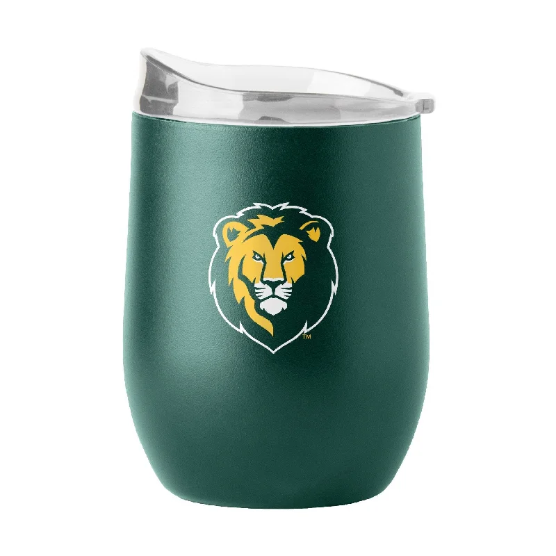 Custom Team Mug For Promotional Gifts-Southeastern Louisiana 16oz Flipside Powder Coat Curved Bev