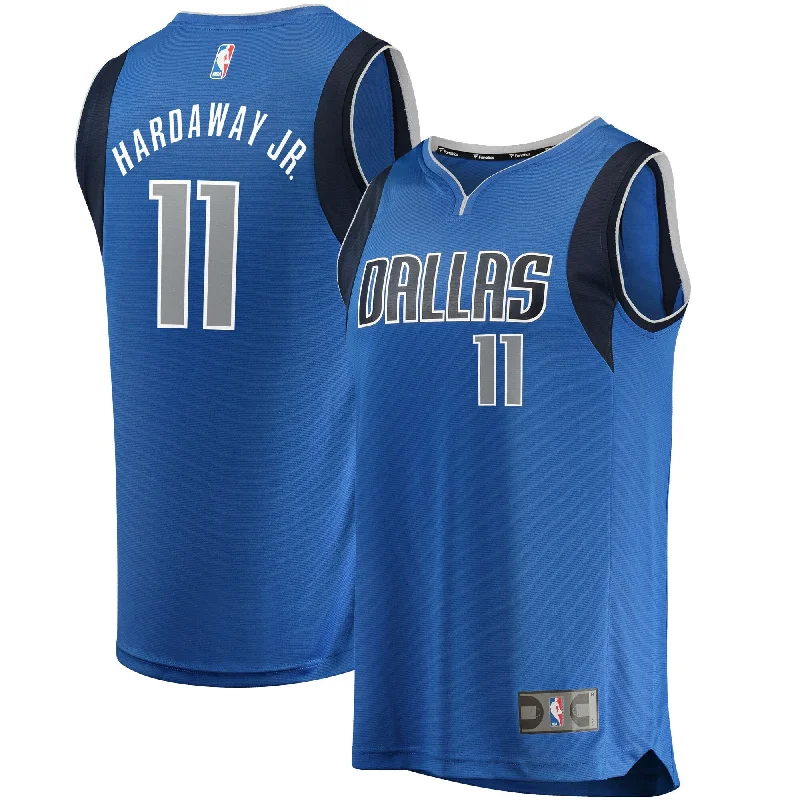 Basketball Jersey For School and College Events-Tim Hardaway Jr Dallas Mavericks Branded Fast Break Basketball Jersey - Icon Edition - Blue