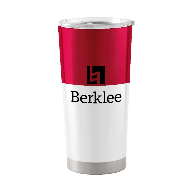 Team Mug For Baseball Fans-Berklee College of Music 20oz Colorblock Stainless Tumbler