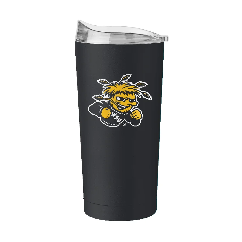 Team Mug With Custom Graphics-Wichita State 20oz Flipside Powder Coat Tumbler