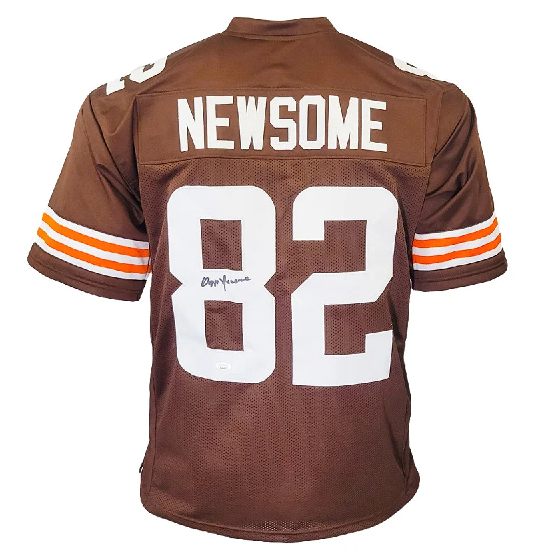 Rugby Jersey With Breathable Design-Ozzie Newsome Signed Cleveland Brown Football Jersey (Beckett)