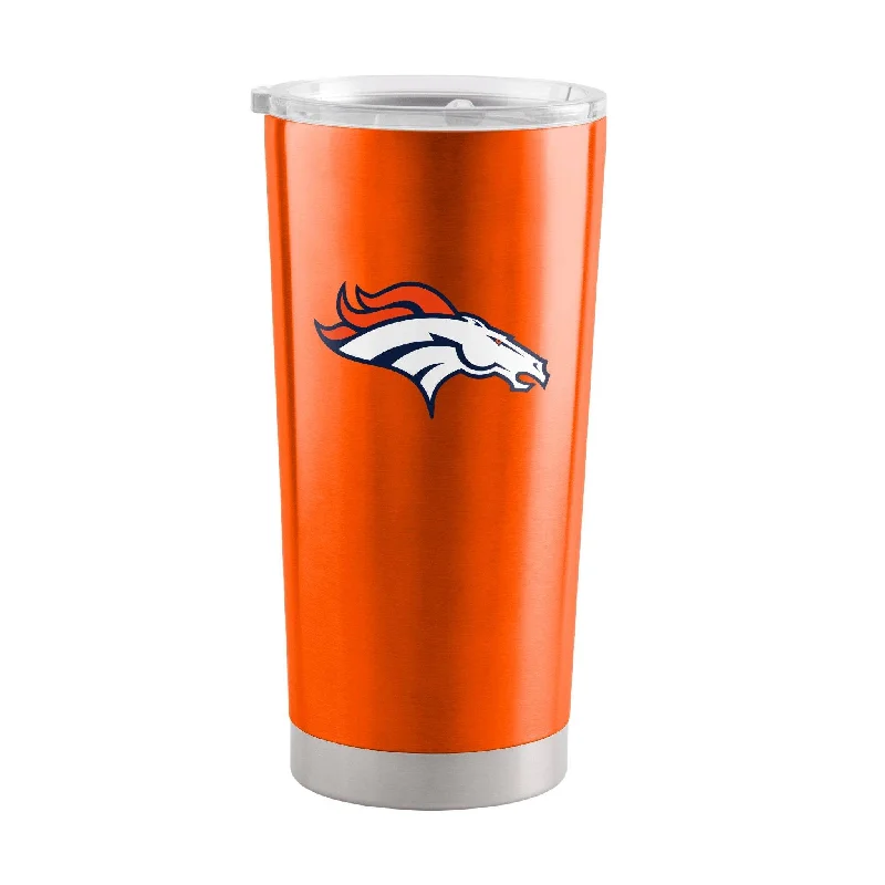 Personalized Team Mug For Special Gifts-Denver Broncos Carrot 20oz Gameday Stainless Tumbler