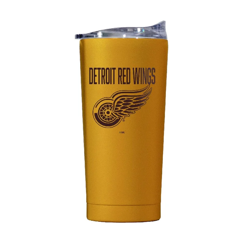 Personalized Team Mug For Custom Family Orders-Detroit Red Wings 20oz Huddle Powder Coat Tumbler