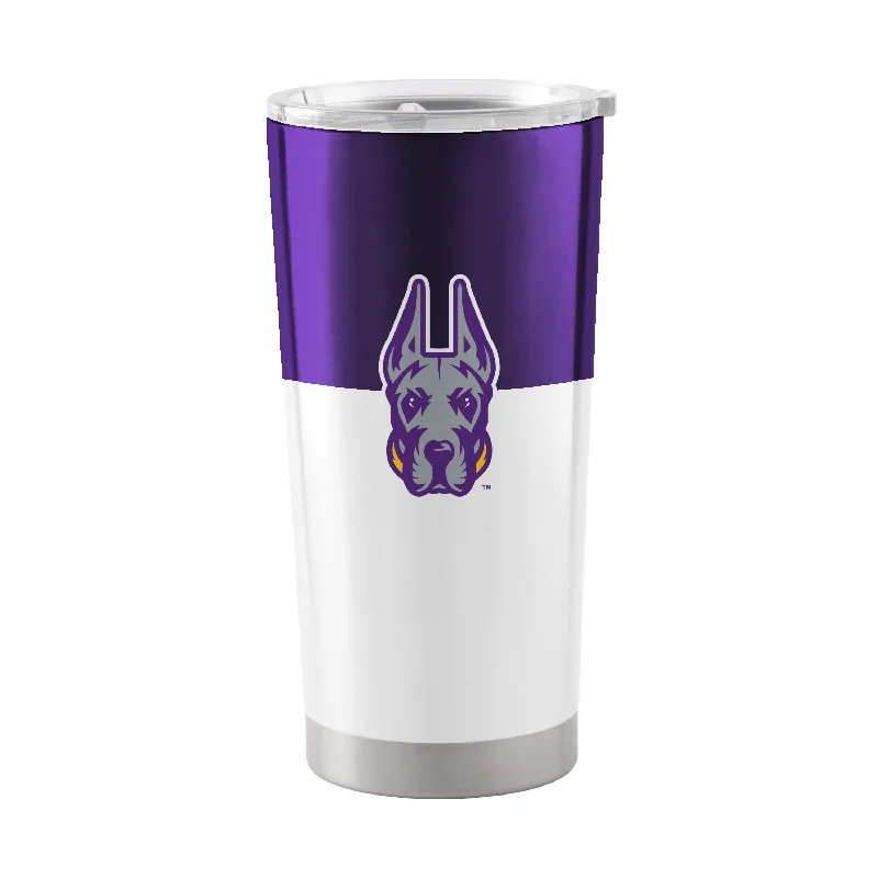 Team Mug For Custom Holiday Items-SUNY Albany 20oz Colorblock Stainless Tumbler