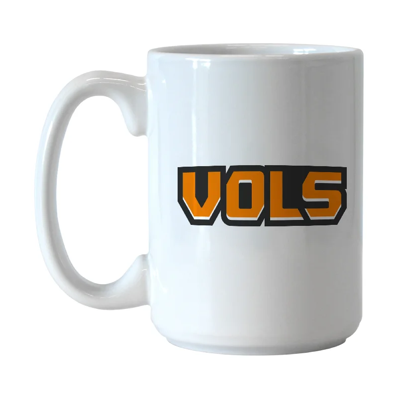 Team Mug With Custom Printing-Tennessee Dark Mode 15oz Sublimated Mug