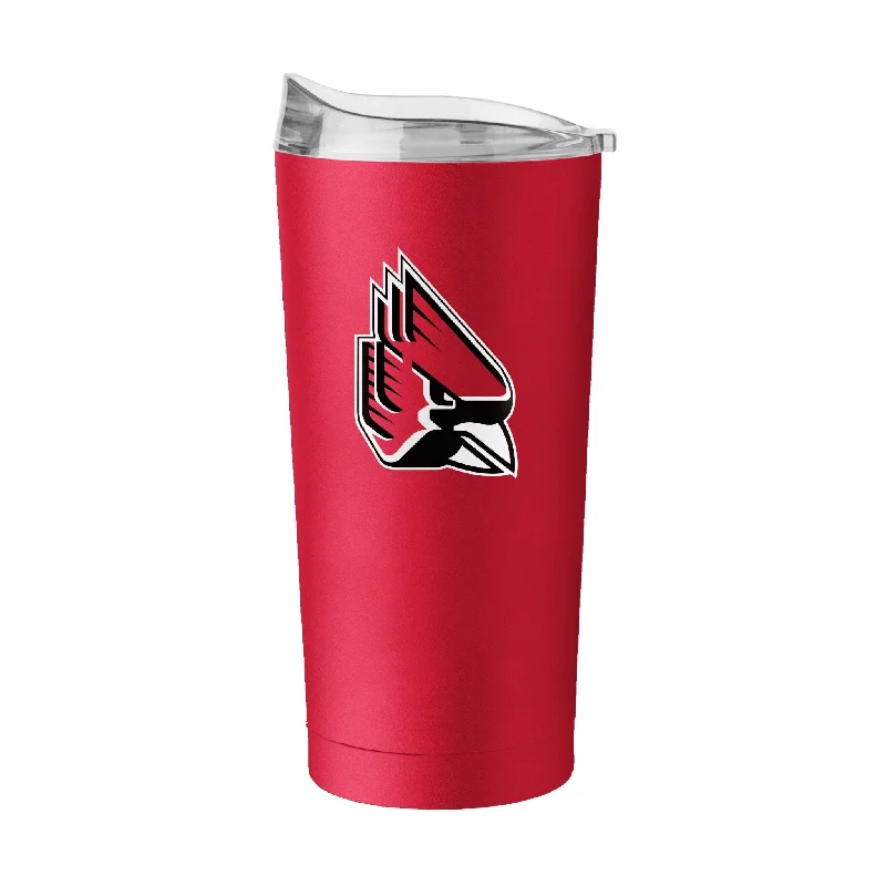 Custom Team Mug For Team Spirit-Ball State 20oz Flipside Powder Coat Tumbler