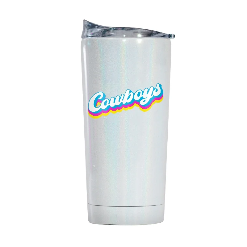 Team Mug For Collectors-Dallas Cowboys 20oz Shadow Iridescent Tumbler