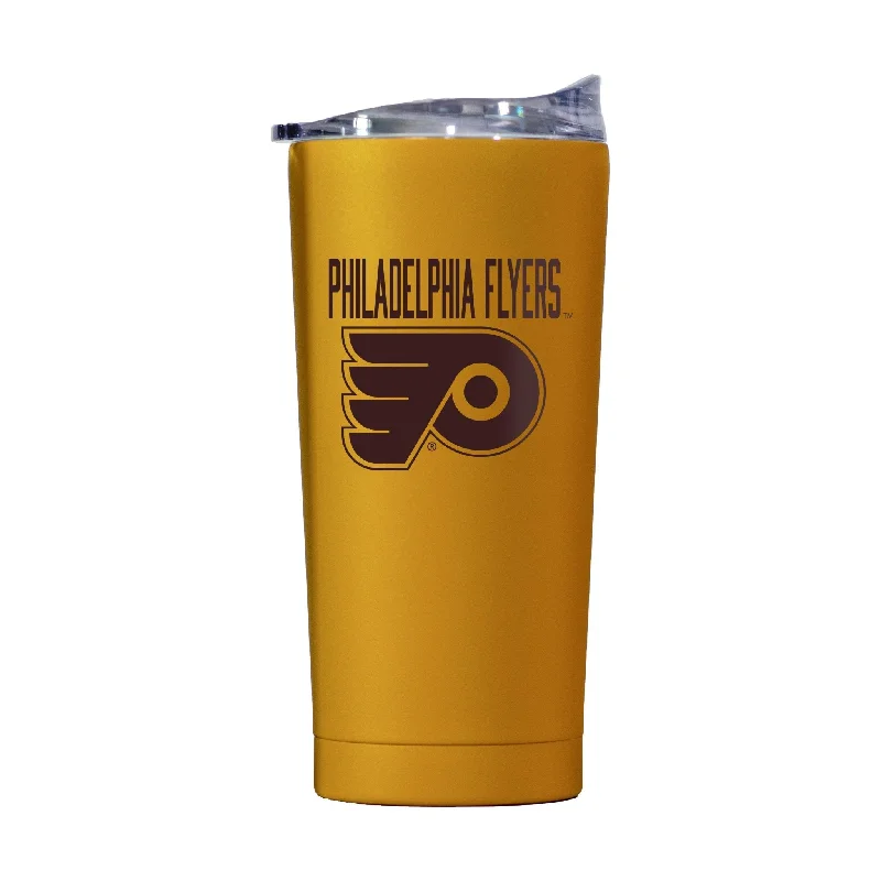 Personalized Team Mug For Special Occasions-Philadelphia Flyers 20oz Huddle Powder Coat Tumbler