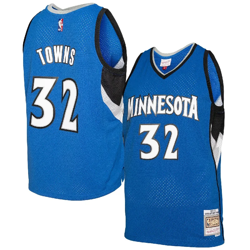 Basketball Jersey For Collectors-Karl-anthony Towns Minnesota Timberwolves 2015/16 Swingman Basketball Jersey - Blue