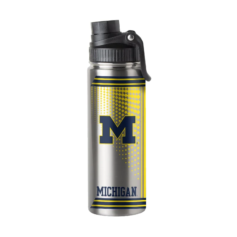 Team Mug For Sports Merchandise-Michigan 21oz Hero Twist Top Water Bottle