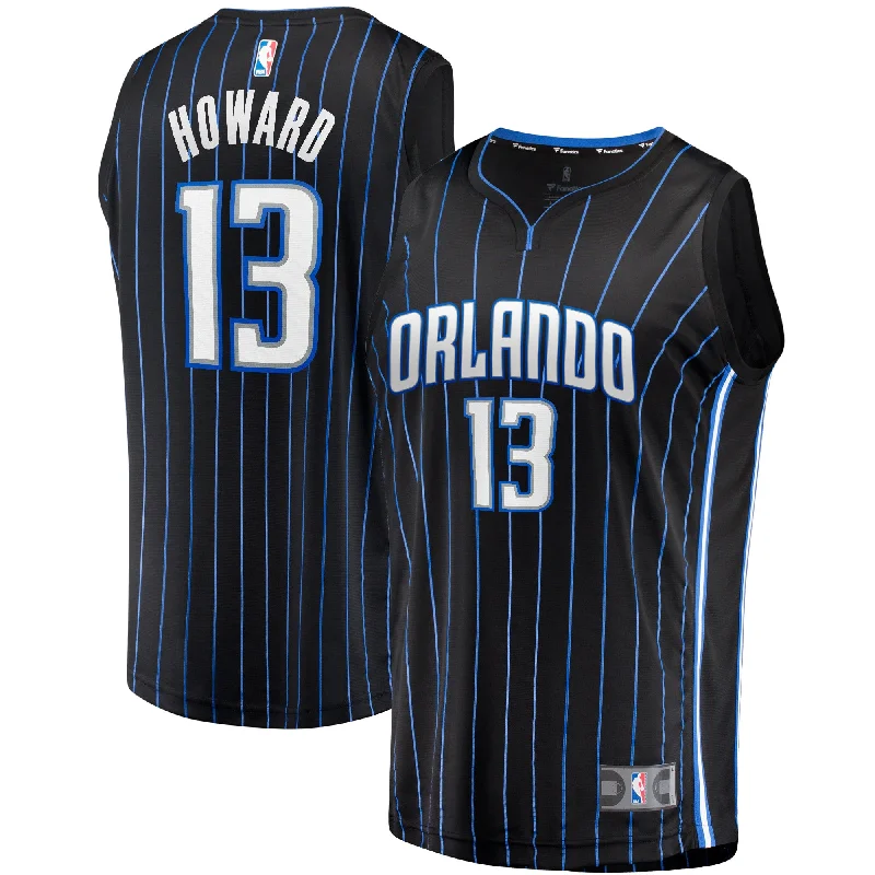 Basketball Jersey With Bold Color Scheme-Jett Howard Orlando Magic Branded Fast Break Basketball Jersey - Icon Edition - Black