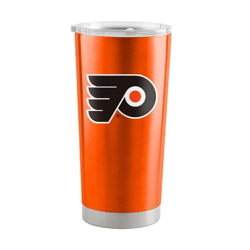 Personalized Team Mug For Schools-Philadelphia Flyers Orange 20oz Gameday Stainless Tumbler