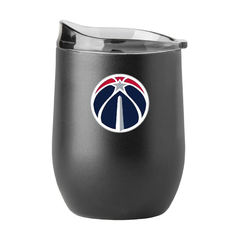 Personalized Team Mug For Team Goals-Washington Wizards 16oz Swagger Powder Coat Curved Bev