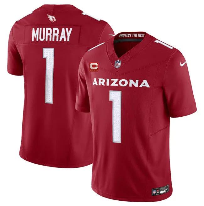 Football Jersey For Promotional Products-Men's Arizona Cardinals #1 Kyler Murray Red 2023 F.U.S.E. With 4-Star C Patch Vapor Untouchable F.U.S.E. Limited Football Stitched Jersey