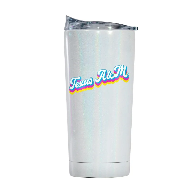 Personalized Team Mug For Special Gifts-Texas A&M 20oz Shadow Iridescent Tumbler