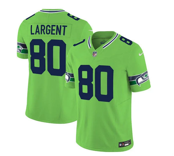 Football Jersey For Tailored Custom Designs-Men's Seattle Seahawks #80 Steve Largent 2023 F.U.S.E. Green Limited Football Stitched Jersey