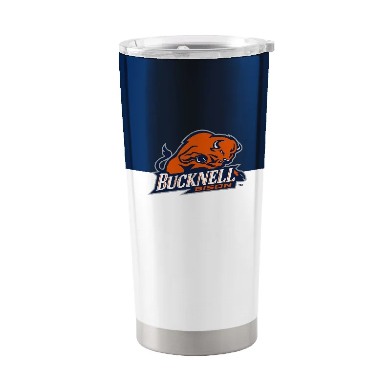 Personalized Team Mug For Family Gifts-Bucknell 20oz Colorblock Stainless Tumbler