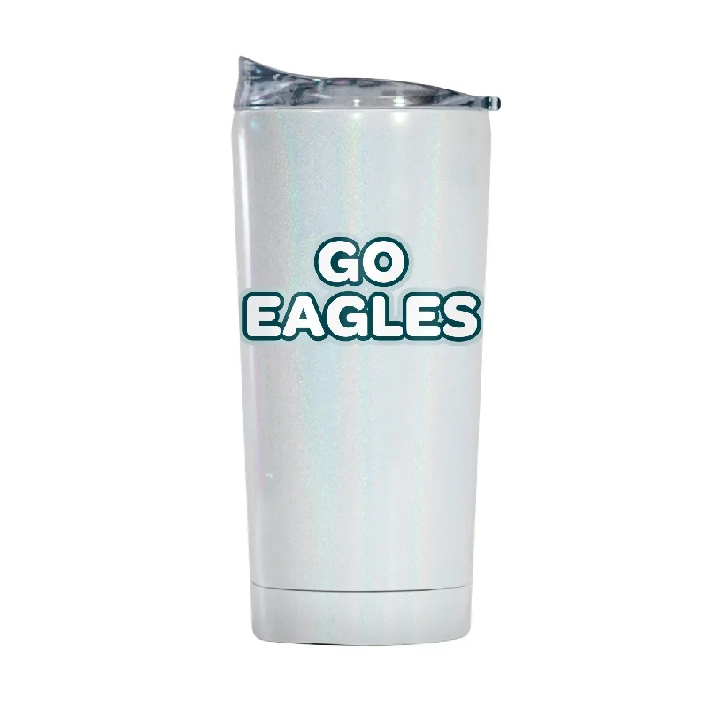 Custom Team Mug For Group Gifts-Philadelphia Eagles 20oz Bubble Iridescent Tumbler