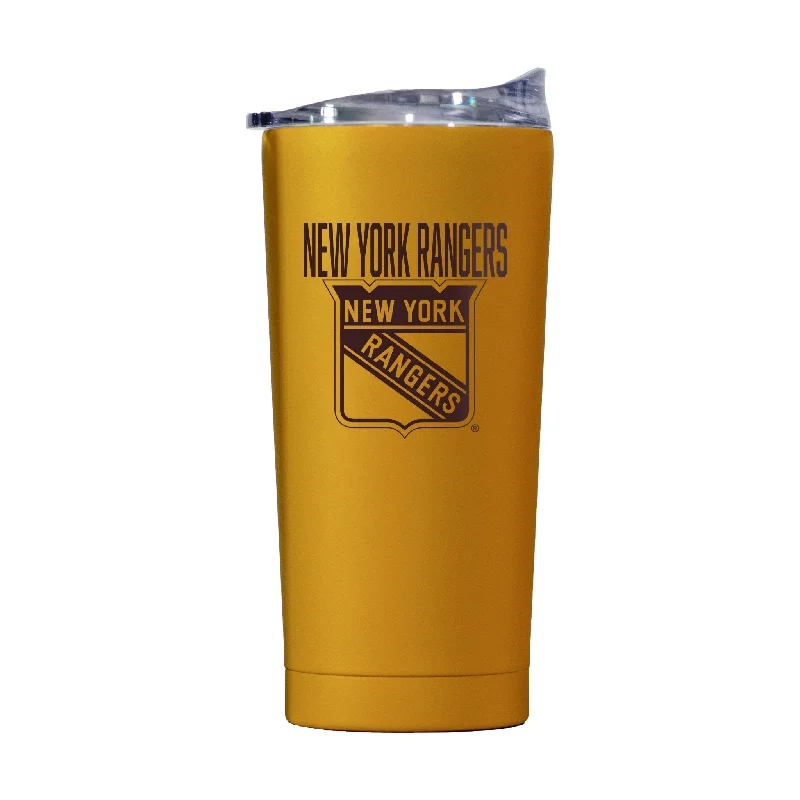 Team Mug For School Clubs And Events-New York Rangers 20oz Huddle Powder Coat Tumbler