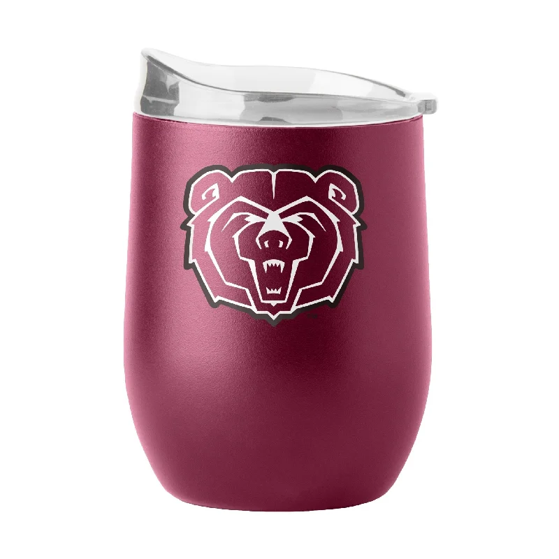 Personalized Team Mug For Corporate Recognition-Missouri State 16oz Flipside Powder Coat Curved Bev